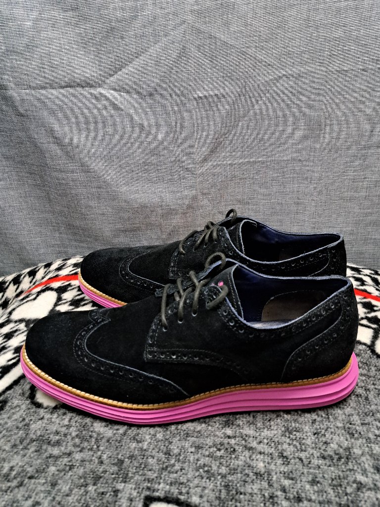 Women Cole Haan Lunargrand Wingtip Shoes Size 10.5